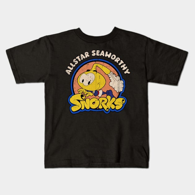 Allstar Seaworthy the Snork 1984 Kids T-Shirt by Kiranamaraya
